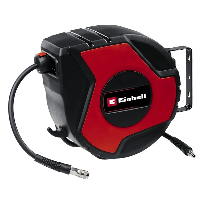 Enrouleur de tuyau pneumatique Einhell TCPH 150 - Longueur 15m - Diamètre intérieur 9mm - Pression 16 bar