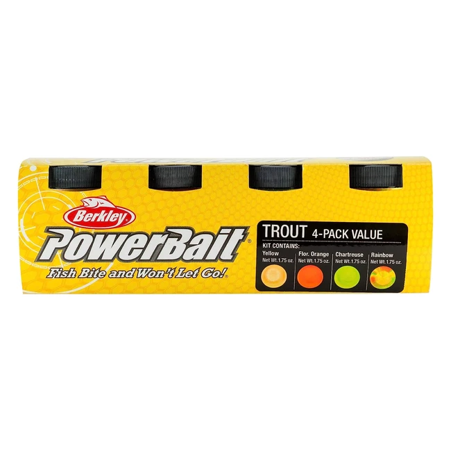 PowerBait Berkley Truchas Glitter Surtido 4 Unidades