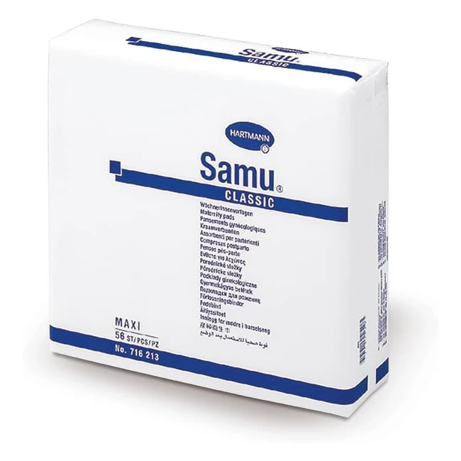 Samu Classic Maxi Wochenbettbinden Einlagen 1x56 Stck - Zuverlssiger Schutz