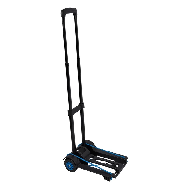 Brder Mannesmann M00925 Mini Trolley Schwarz - Kompakt  belastbar