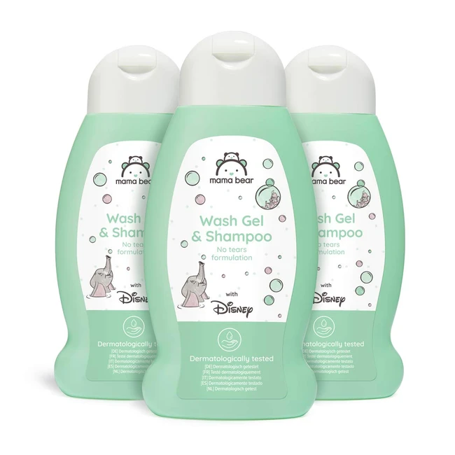 Disney Baby Mama Bear Waschgel  Shampoo Packung mit 3 x 300 ml keine Trnenf