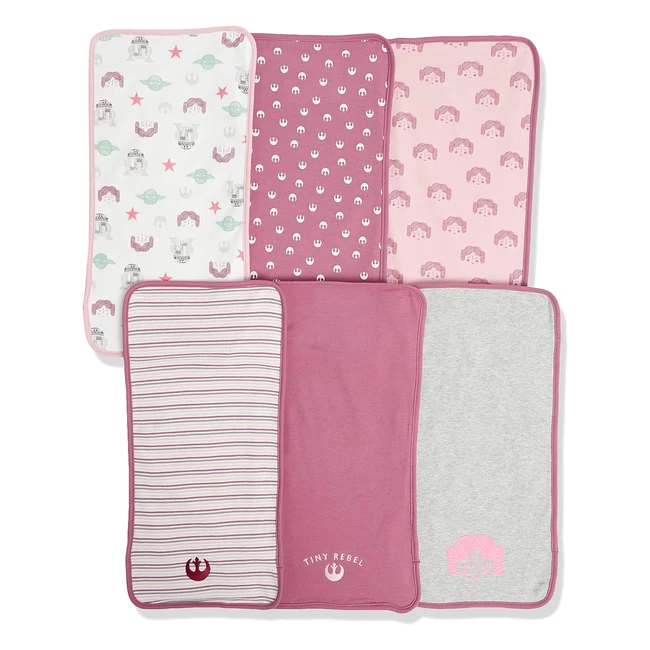 Lavette Antirigurgito Disney Marvel Star Wars Princess per Bambine e Ragazze - P