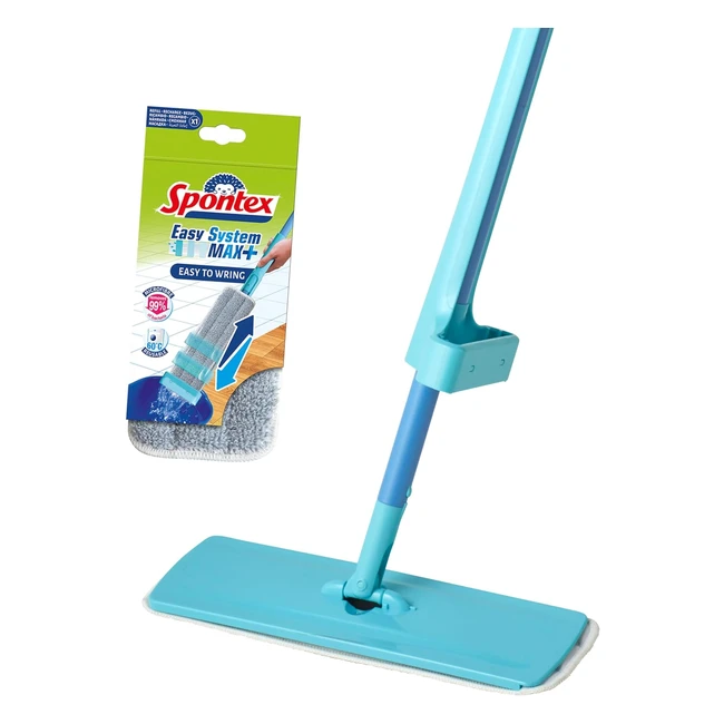 Spontex Easy System Max Flachbesen mit integriertem Schleudersystem