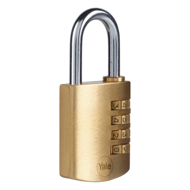 Lucchetto Yale Oro Y150B401301 Combinazione 4 Cifre 40mm