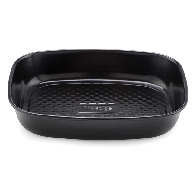 Prestige Inspire Bakeware Roaster Small Black 23cm - Non Stick Technology