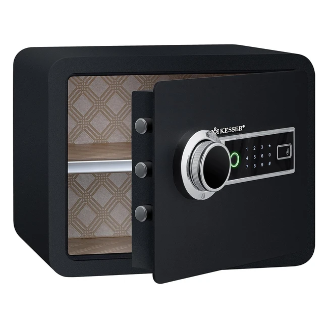 Kesser Elektr Tresor Fingerabdruck 34x25x28cm Safe 3x Doppelbolzenverriegelung