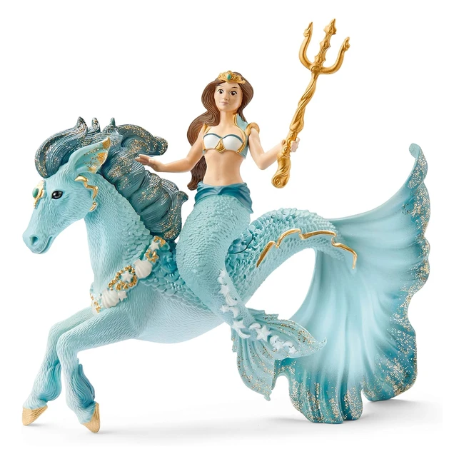 Schleich Sirena Eyela e il Cavallo Subacqueo 3 - Principessa degli Elfi del Sole