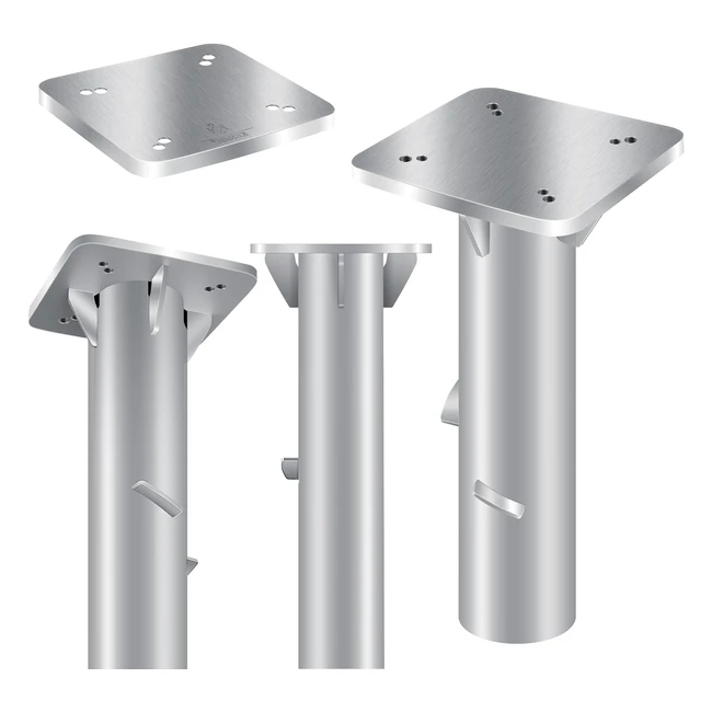 Kesser Metall Universalbodenplatte Sonnenschirmständer inkl. Handschuhe