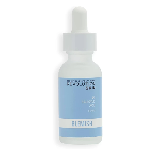 Revolution Skincare London Salicylic Acid Serum 30ml - Targets Blemishes & Enlarged Pores