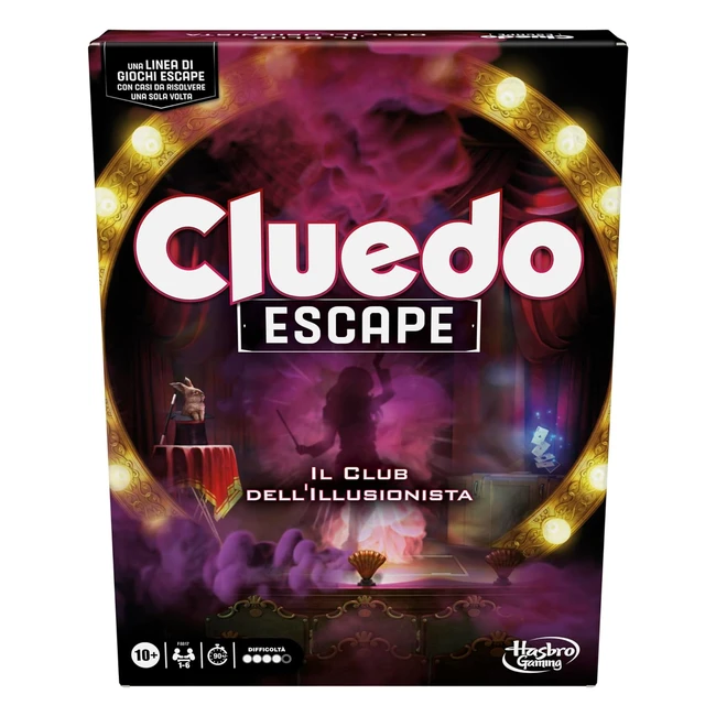 Cluedo Escape Club Dellillusionista - Gioco Mistero Escape Room