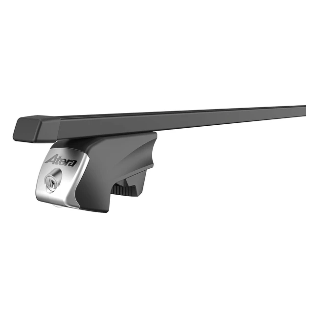 Atera 048422 RTD Träger Verzinktes Stahlrohr Kunststoffüberzug Vierkant Profil 32 x 22 mm Schwarz