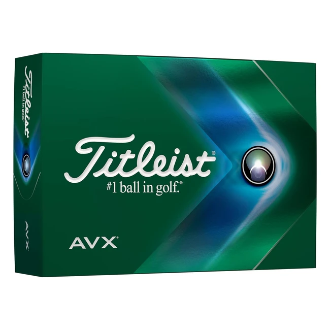Titleist AVX Golf Ball - Longer Distance & Soft Feel - Ref. #12345