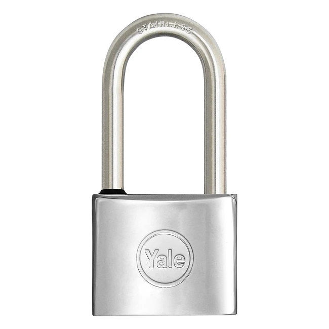 Lucchetto Marino Yale Y1150040080X - Corpo 40mm Arco 20mm Acciaio Inossidabile