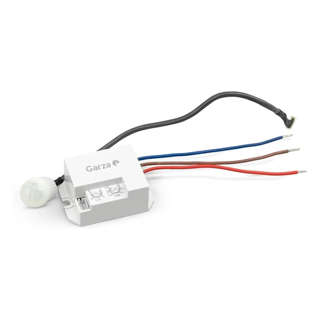 Detector de Movimiento Garza 360 - Sensor Infrarrojo - Ref. 1234 - 120o360o - 8m