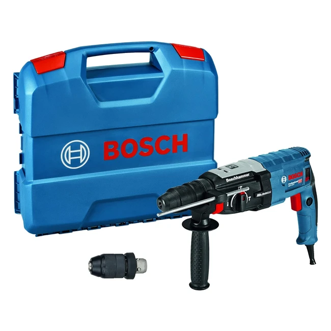 Bosch Professional Rotary Hammer GBH 228 F + SDS Drill Bit Set 5 Pieces - Lighter in L-Boxx