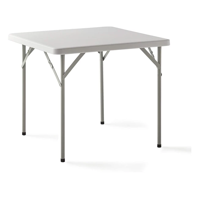 Mesa Plegable Kitgarden C84 Blanco - Ideal para Camping y Jardín