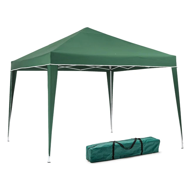 Carpa Plegable 3x3 Verde Deluxe VD - Kitgarden KG
