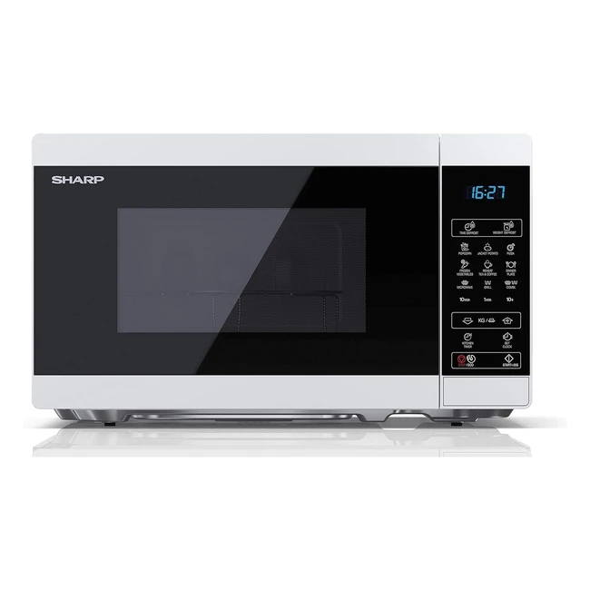 Micro-ondes Sharp YCMG02EW 20L Commandes Numériques Blanc