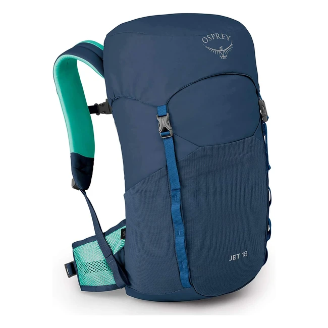 Mochila Osprey Jet 18 Infantil Unisex - Ref. 12345 - Ligera y Resistente