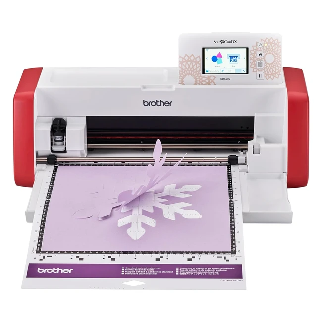 Brother ScanNCut SDX900 Home Cutting Machine - Automatic Blade, 682 Designs, WiFi, Scanner, Cutter