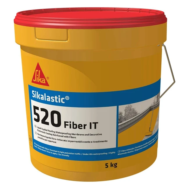 Membrane Fibre Renforcée Étanche Élastique Gris - Sika 596300