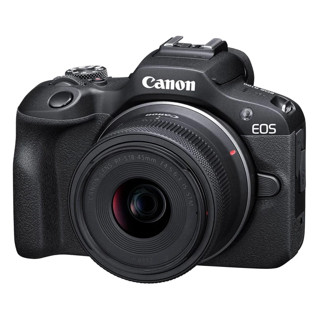 Canon EOS R100 Spiegellose Kamera RFS 1845mm IS STM - 4K Videokamera mit Autofok