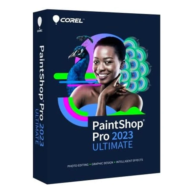 Corel PaintShop Pro 2023 - Foto- und Grafikdesign-Software - AI-unterstützte Funktionen - Ultimate - 1 Gerät, 1 Benutzer - PC - Code Kurier