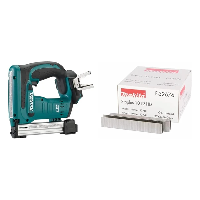 Makita DST221Z Akkutacker 18V blau silber F32676 Heftklammern 1019 mm