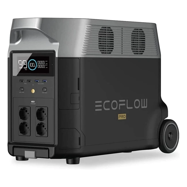 ef ecoflow delta pro tragbare stromstation 3600 wh solar generator lifepo4 batte