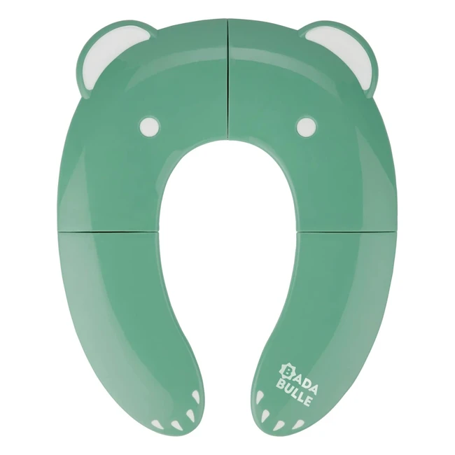 Badabulle Réducteur Toilettes Pliable 4 Antidérapant Universel Voyage Sac Inclus