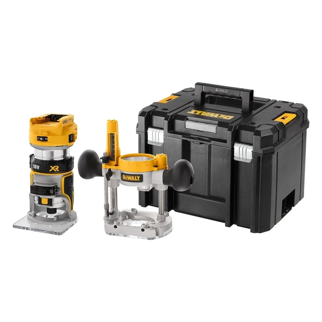 Fresadora DeWalt DCW604NT 18V Inalámbrica Molino Superior y de Borde