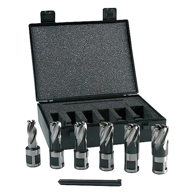 Evolution Power Tools HTCCutKit6S 25mm Magnetic Drilling Cutter Kit Pack of 6