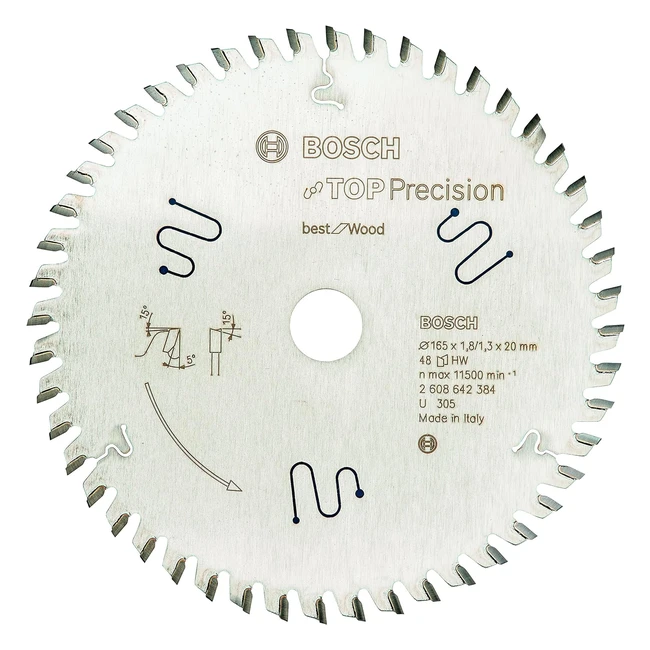 Bosch Professional 2330314 Circular Saw Blade 165 x 20 x 18 mm - 48 Teeth