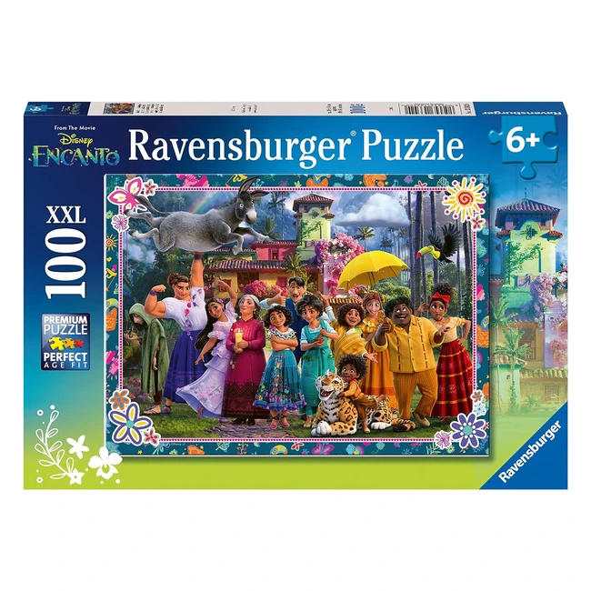 Disney Encanto Ravensburger 100 Piece Jigsaw Puzzle Kids Age 6+ Madrigals Family