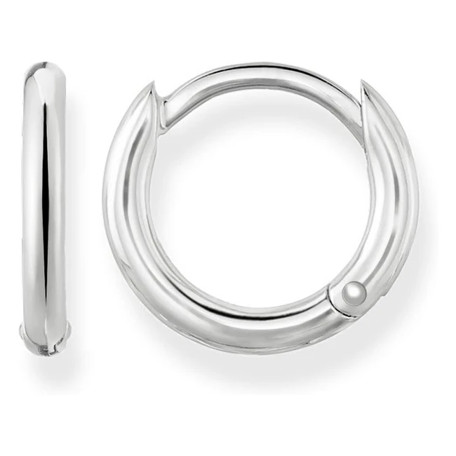 Thomas Sabo Creole Ohrringe 925 Silber Klassiker Glamour Soul