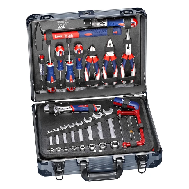 Mallette Outils KWB 129pcs Gris - Praticit et Polyvalence