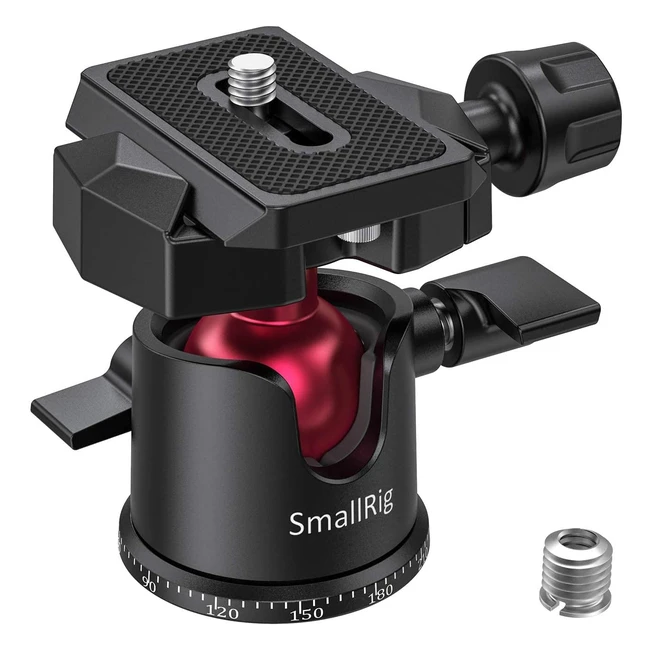 Adaptateur rotule ball head 360rotatif SmallRig 2665 charge 2kg