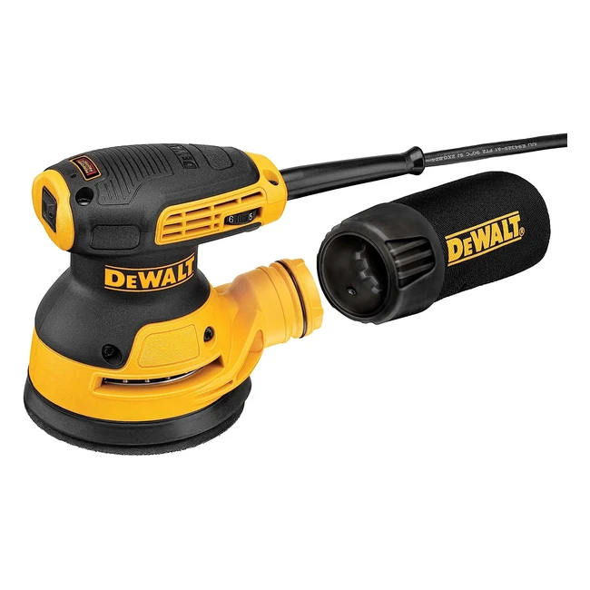 Lijadora Excntrica DEWALT DWE6423QS 280W 125mm 12000 OPM Electrnica