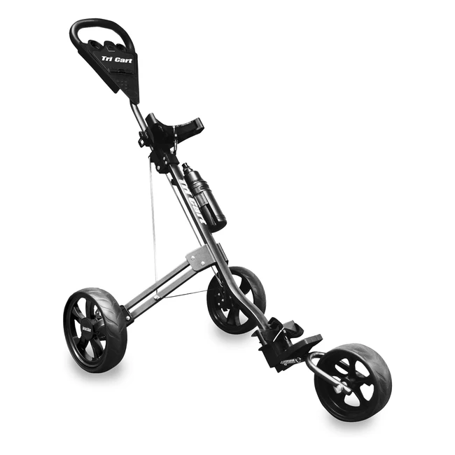 Longridge Tricart Golf Trolley - Easy Push Design Weatherproof Scorecard Holder