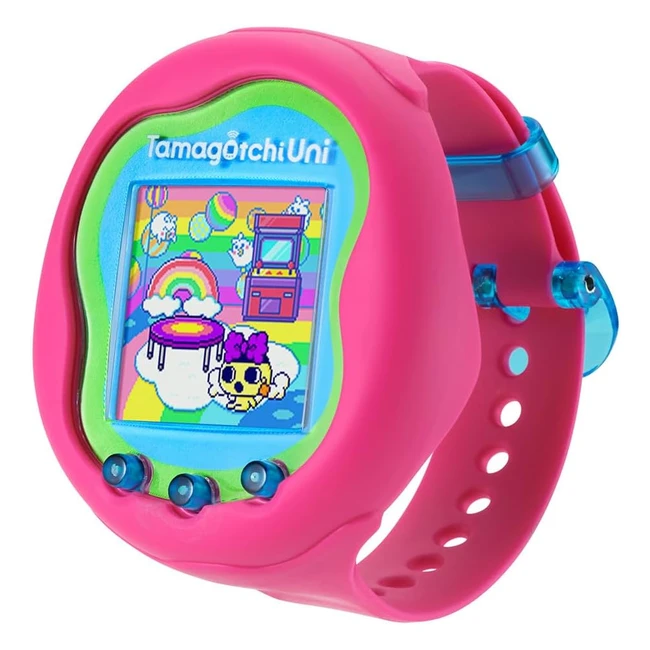 Tamagotchi Uni con Orologio da Polso - Modello Rosa 43351 - Connessione WiFi