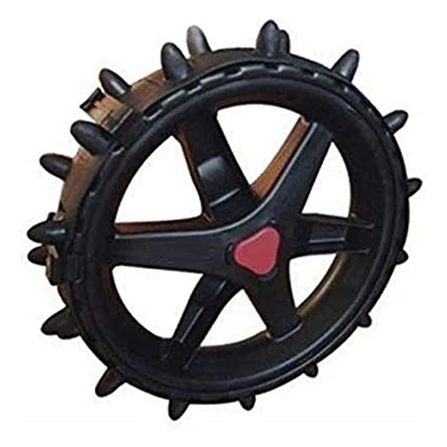 Hedgehog Unisex Fairway Protector Black 10 UK - Fits All Standard 10 inch Trolley Wheels