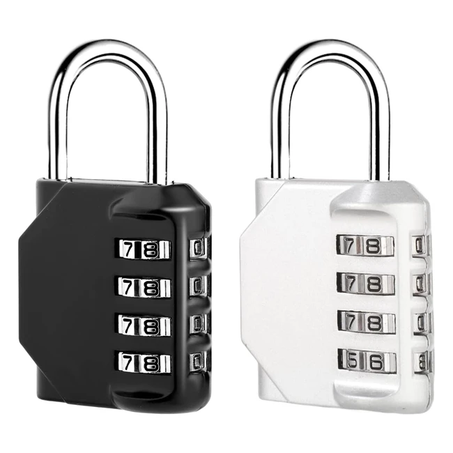 Lucchetto combinazione 4 cifre impermeabile - Sicurezza palestra cassetta attrez