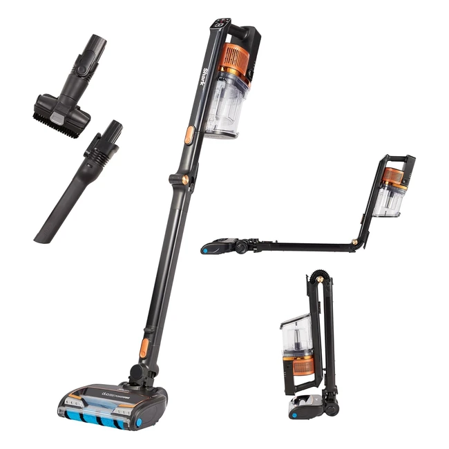 Shark Kabelloser Akkustaubsauger mit Antihairwrap-Technologie - Flexibler Duocle