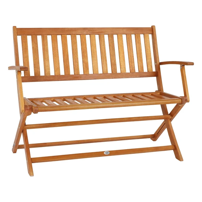 Casaria Gartenbank wetterfest klappbar FSC-zertifiziert 320kg belastbar Eukalypt