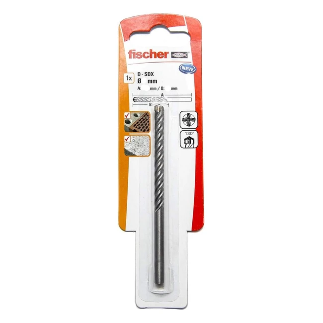Broca Fischer 6x100mm para Hormign - Perforacin ptima