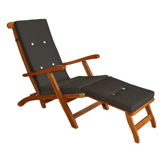 Detex Liegenauflagen Leinenoptik 8 Knpfe Rckhalteband Auflagen Liege Polster