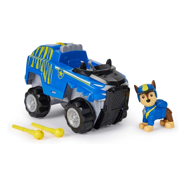 Paw Patrol Jungle Pups Chase Tiger Vehicle Toy Truck - Ages 3+