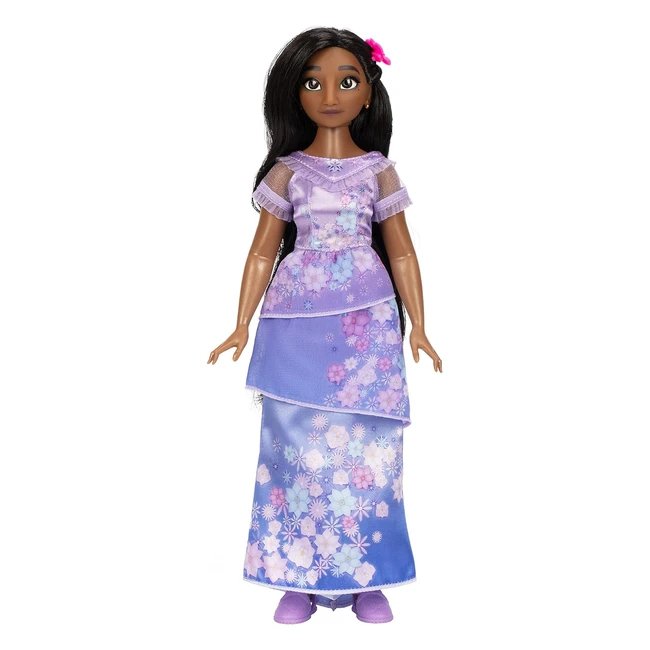 Poupée Mannequin Disney Encanto Isabela - Réplique Authentique - Inclus Robe et Accessoires