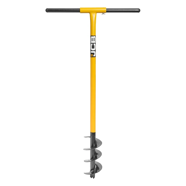 JCB Professional 4 100mm Fence Post Auger Heavy Duty Tubular Steel - Top Level P