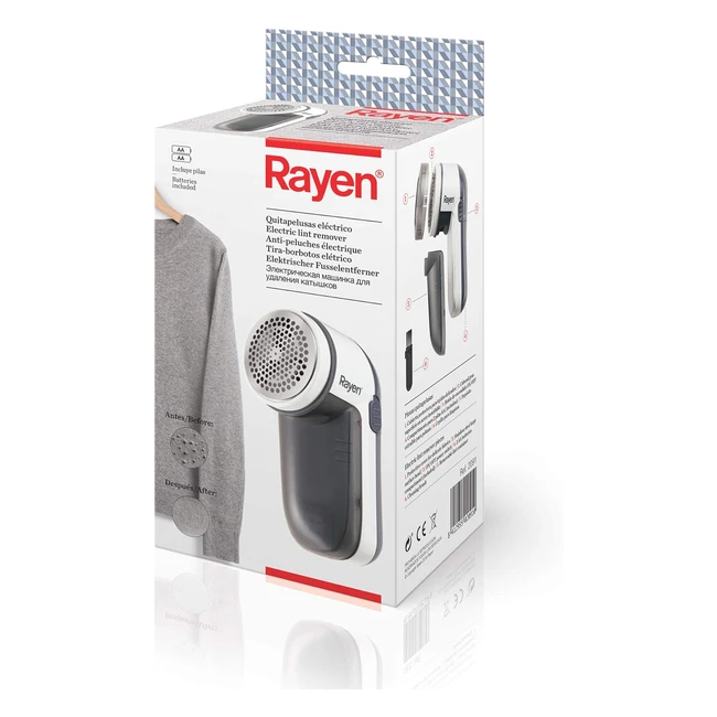Quitapelusas Rayen Eléctrico - Incluye Pilas - Multifuncional - Dimensiones 13 x 68 x 58 cm